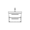 Unterbau SUBWAY 2 ASINO 60,0 x 48,0 x 44,0 cm