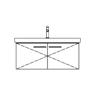 Unterbau SUBWAY 2 ASINO 95,0 x 44,0 x 44,0 cm