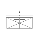 Unterbau SUBWAY 2 ASINO 95,0 x 44,0 x 44,0 cm