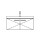 Unterbau SUBWAY 2 ASINO 95,0 x 44,0 x 44,0 cm