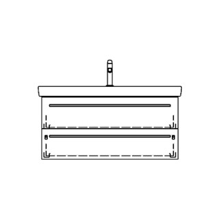 Unterbau SUBWAY 2 ASINO 95,0 x 48,0 x 44,0 cm