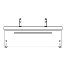 Unterbau SUBWAY 2 ASINO 125,0 x 46,0 x 44,0 cm