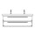 Unterbau SUBWAY 2 ASINO 125,0 x 48,0 x 44,0 cm