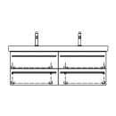 Unterbau SUBWAY 2 ASINO 125,0 x 48,0 x 44,0 cm