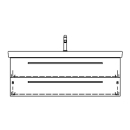 Unterbau SUBWAY 2 ASINO 125,0 x 48,0 x 44,0 cm