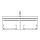 Unterbau SUBWAY 2 ASINO 125,0 x 46,0 x 44,0 cm