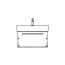 Unterbau LIVING CITY RANA 76,0 x 40,0 x 44,0 cm