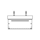 Unterbau LIVING CITY RANA 96,0 x 40,0 x 44,0 cm