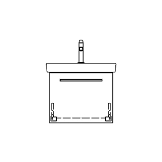 Unterbau SUBWAY 2 RANA 50,0 x 40,0 x 40,0 cm