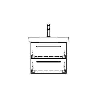 Unterbau SUBWAY 2 RANA 50,0 x 44,0 x 40,0 cm