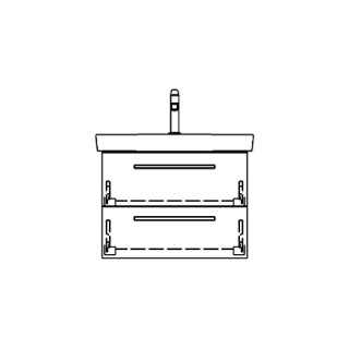 Unterbau SUBWAY 2 RANA 60,0 x 44,0 x 43,5 cm