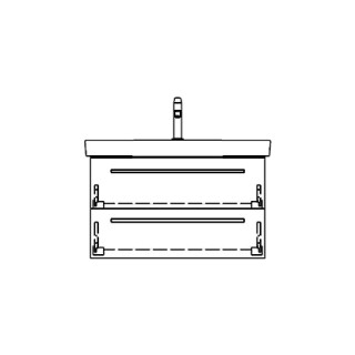 Unterbau SUBWAY 2 RANA 75,0 x 44,0 x 43,5 cm