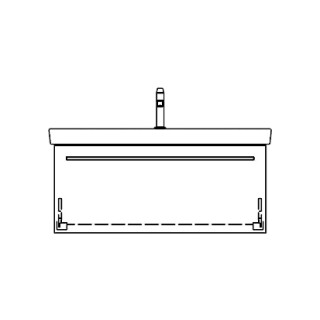 Unterbau SUBWAY 2 RANA 95,0 x 40,0 x 43,5 cm