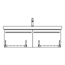 Unterbau SUBWAY 2 RANA 125,0 x 40,0 x 43,5 cm