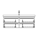 Unterbau SUBWAY 2 RANA 125,0 x 44,0 x 43,5 cm