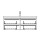Unterbau SUBWAY 2 RANA 125,0 x 44,0 x 43,5 cm
