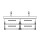 Unterbau PRO S RANA 116,0 x 40,0 x 43,0 cm