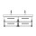 Unterbau PRO S RANA 116,0 x 40,0 x 43,0 cm