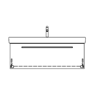 Unterbau PRO S RANA 116,0 x 40,0 x 43,0 cm
