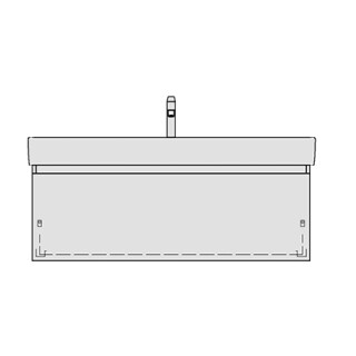 Unterbau VAL TORO 115,0 x 44,0 x 40,0 cm