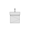 Unterbau LIVING CITY TORO 46,0 x 40,0 x 44,0 cm