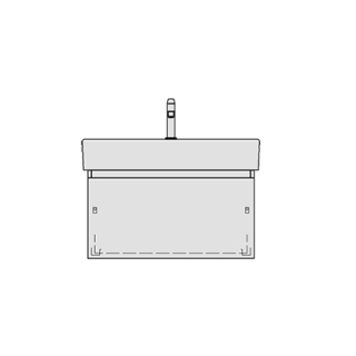 Unterbau LIVING CITY TORO 76,0 x 40,0 x 44,0 cm