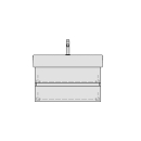 Unterbau LIVING CITY TORO 76,0 x 40,0 x 44,0 cm