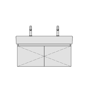 Unterbau LIVING CITY TORO 96,0 x 40,0 x 44,0 cm