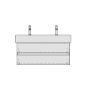 Unterbau LIVING CITY TORO 96,0 x 40,0 x 44,0 cm