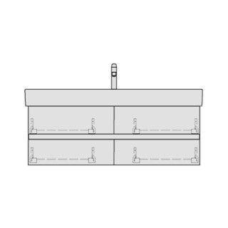 Unterbau VAL GATTO 115,0 x 40,0 x 39,0 cm