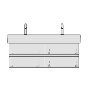 Unterbau MEMENTO TORO 114,0 x 40,0 x 44,0 cm