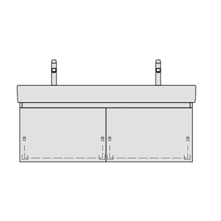 Unterbau VAL TORO 115,0 x 44,0 x 40,0 cm