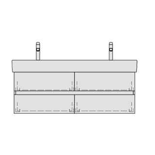 Unterbau VAL TORO 115,0 x 44,0 x 40,0 cm