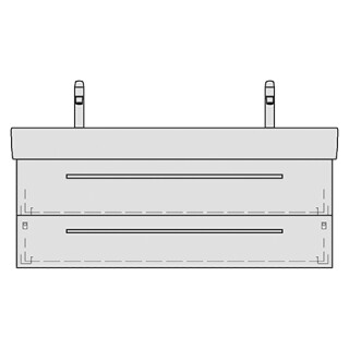 Unterbau VAL ASINO 115,0 x 44,0 x 40,0 cm