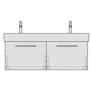 Unterbau VAL RANA 115,0 x 44,0 x 40,0 cm