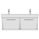 Unterbau VAL RANA 115,0 x 44,0 x 40,0 cm