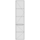 Hochschrank LORO 30-50 x 140-180 x 30-40 cm