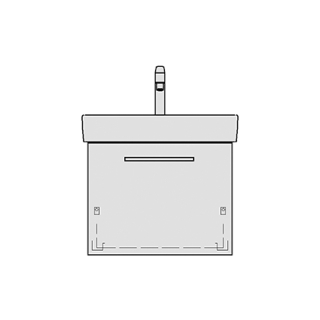Unterbau PRO S TORO COMPACT 51,0 x 44,0 x 35,5 cm