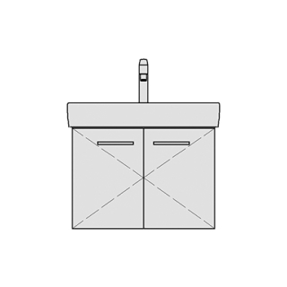 Unterbau PRO S TORO COMPACT 56,0 x 44,0 x 35,5 cm