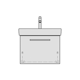 Unterbau PRO S TORO COMPACT 56,0 x 44,0 x 35,5 cm