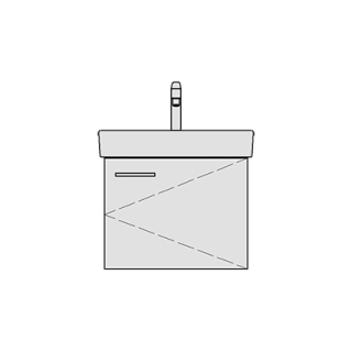 Unterbau MODERNA R TORO 55,0 x 45,0 x 38,0 cm