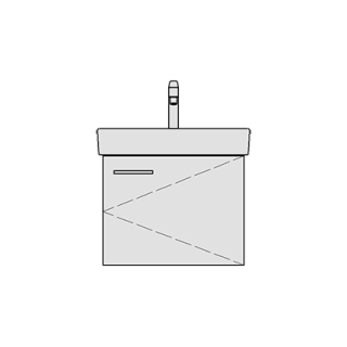 Unterbau MODERNA R TORO 55,0 x 45,0 x 38,0 cm