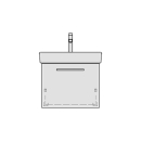 Unterbau MODERNA R TORO 55,0 x 45,0 x 38,0 cm