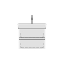 Unterbau MODERNA R TORO 55,0 x 50,0 x 38,0 cm