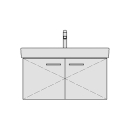 Unterbau MODERNA R TORO 77,0 x 45,0 x 38,0 cm