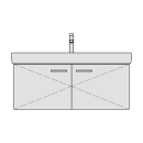 Unterbau MODERNA R TORO 97,0 x 45,0 x 38,0 cm