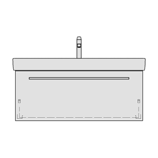 Unterbau MODERNA R TORO 97,0 x 45,0 x 38,0 cm