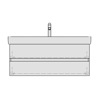 Unterbau MODERNA R TORO 97,0 x 50,0 x 38,0 cm