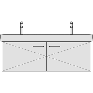 Unterbau MODERNA R TORO 117,0 x 54,0 x 38,0 cm