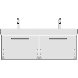 Unterbau MODERNA R TORO 117,0 x 45,0 x 38,0 cm